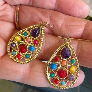 Beautiful beaded earrings